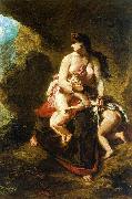 Eugene Delacroix Medea oil painting